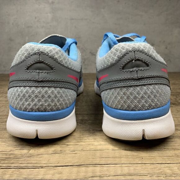 Nike Women's Size 8.5~Flex Run~Gray/Pink/Sky Blue Running Shoes - Picture 5 of 9